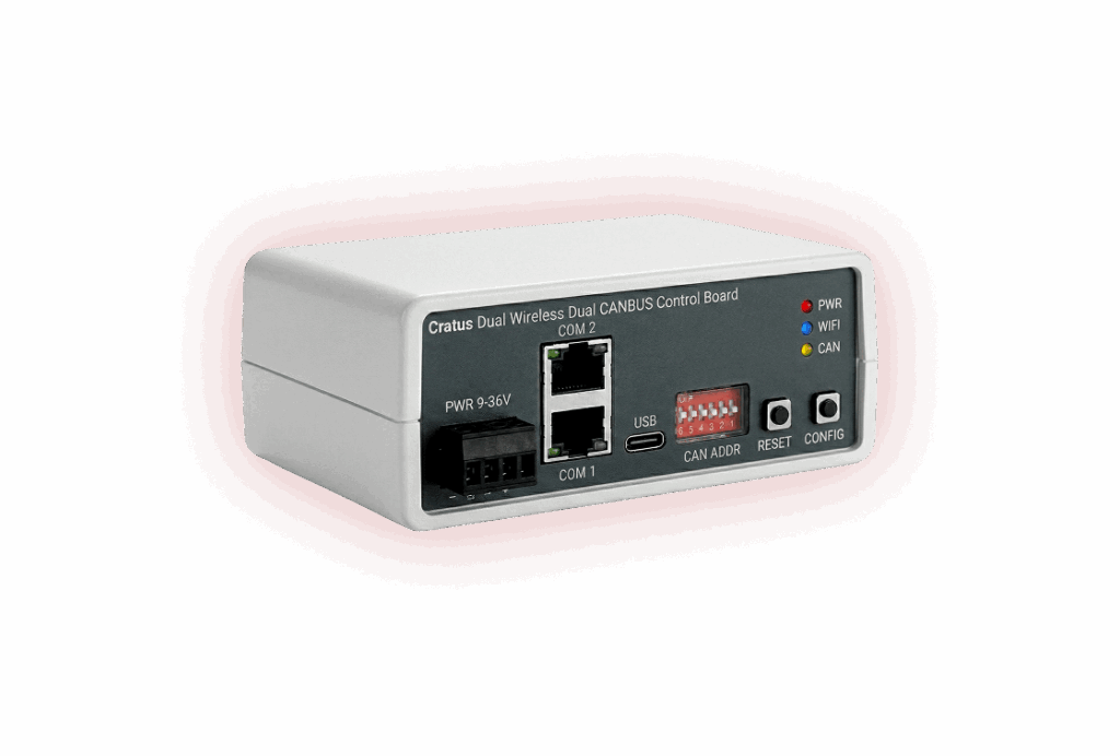 Dual Wireless Dual CANBUS Control Board - Cratus Technology