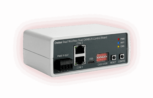Dual Wireless Dual CANBUS Control Board - Cratus Technology