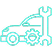 ADAS and vehicle autonomy LiDAR icon