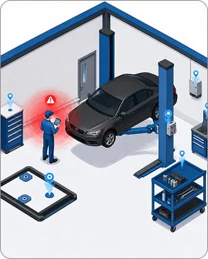 ASSET-Rx asset and equipment tracking in repair centers