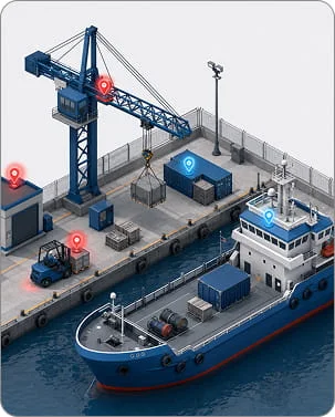 ASSET-Rx Workflow Studio in a shipyard