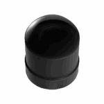 Hesai JT128 compact 3D LiDAR sensor on white background showing lightweight 220g design for easy robot integration