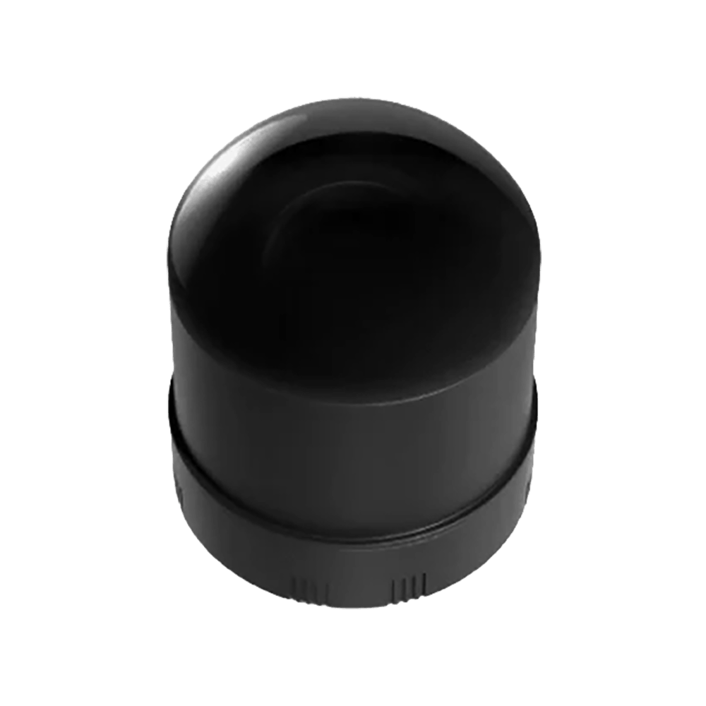 Hesai JT128 compact 3D LiDAR sensor on white background showing lightweight 220g design for easy robot integration