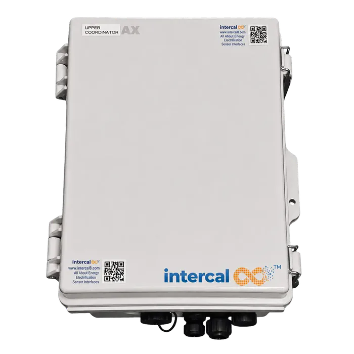 INTERCAL8 ICL8-WC182 wireless dual CAN FD control board in a weatherproof enclosure