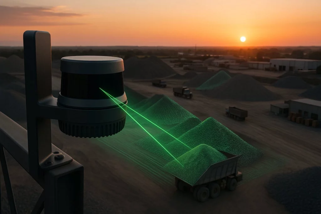 Lidar-powered AGV and AMR navigation system for warehouse robotics and automated logistics