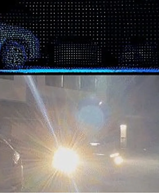 RoboSense E1R operating independently of ambient lighting conditions