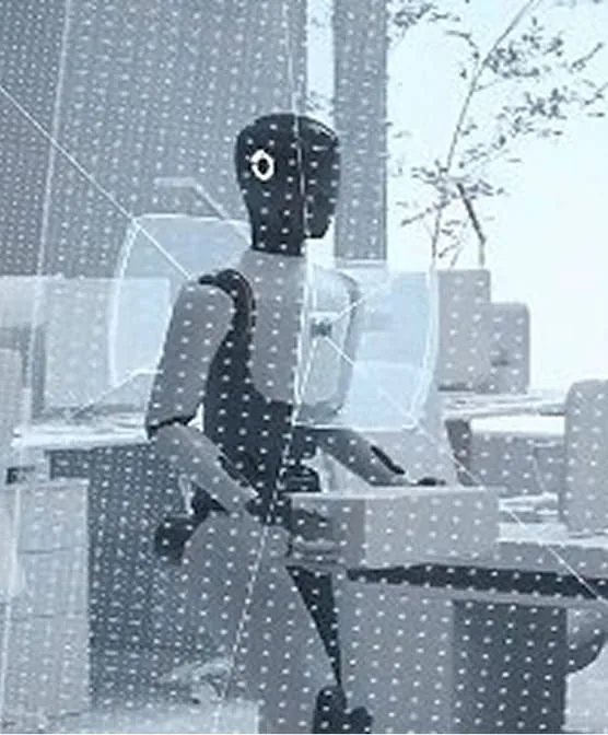 RoboSense E1R integrated into a humanoid robot for close-range perception