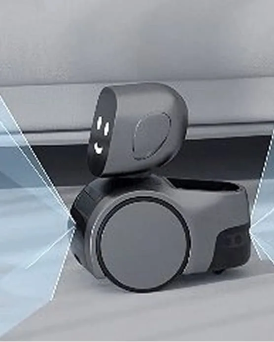 RoboSense E1R mounted on a service robot for near-field perception