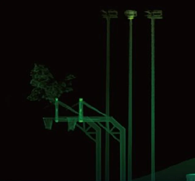 SOTA-SLAM point cloud showing sub-centimeter mapping accuracy