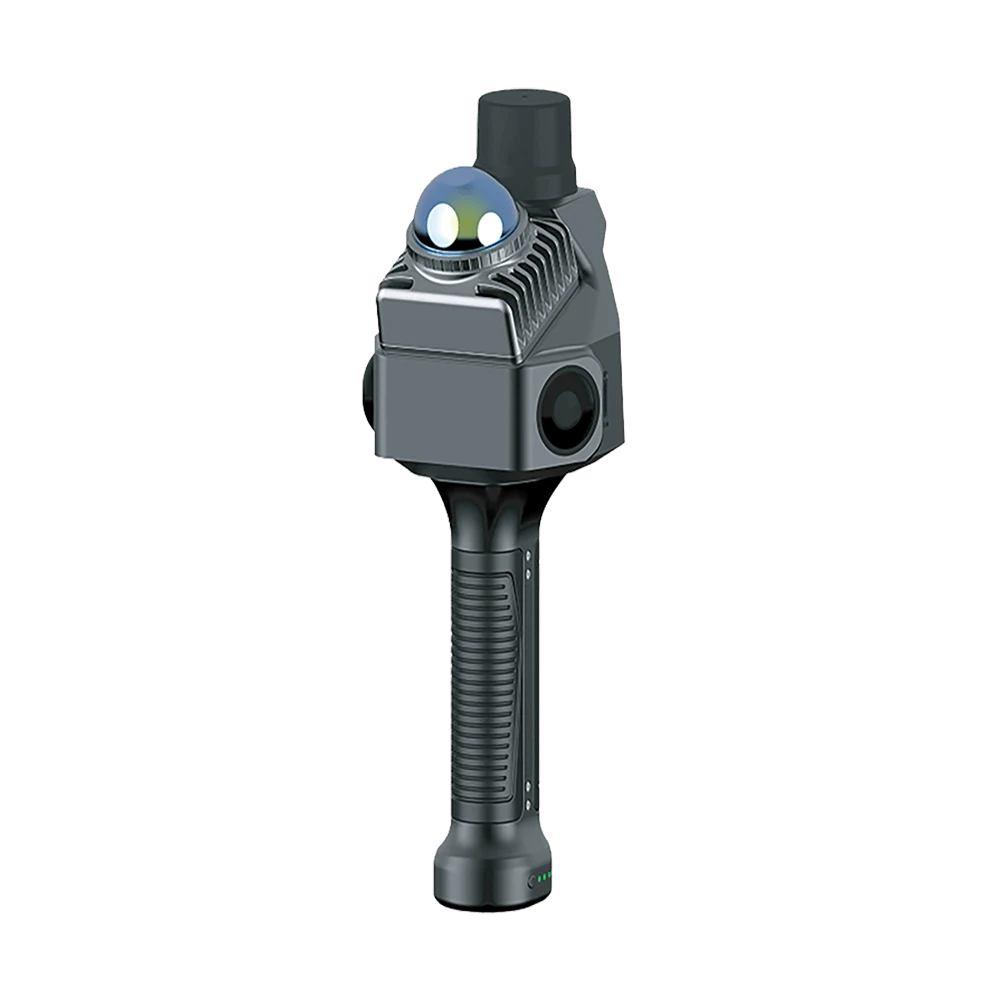 SXMCA2 handheld LiDAR scanner with 360° LiDAR, built-in RTK and dual 12MP cameras for portable 3D scanning and mapping