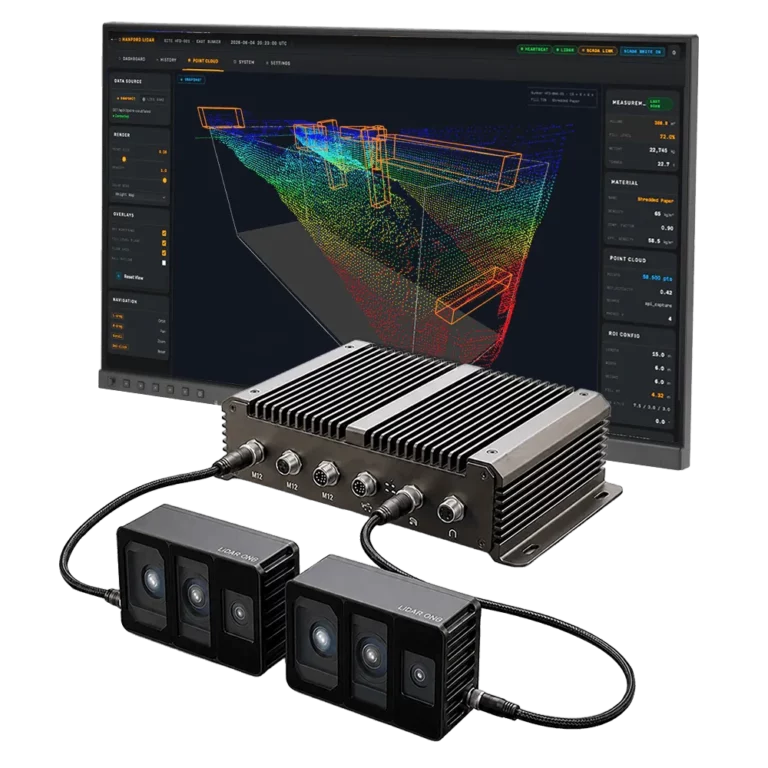 CRATUS VMS-FL180 LiDAR volume measurement system